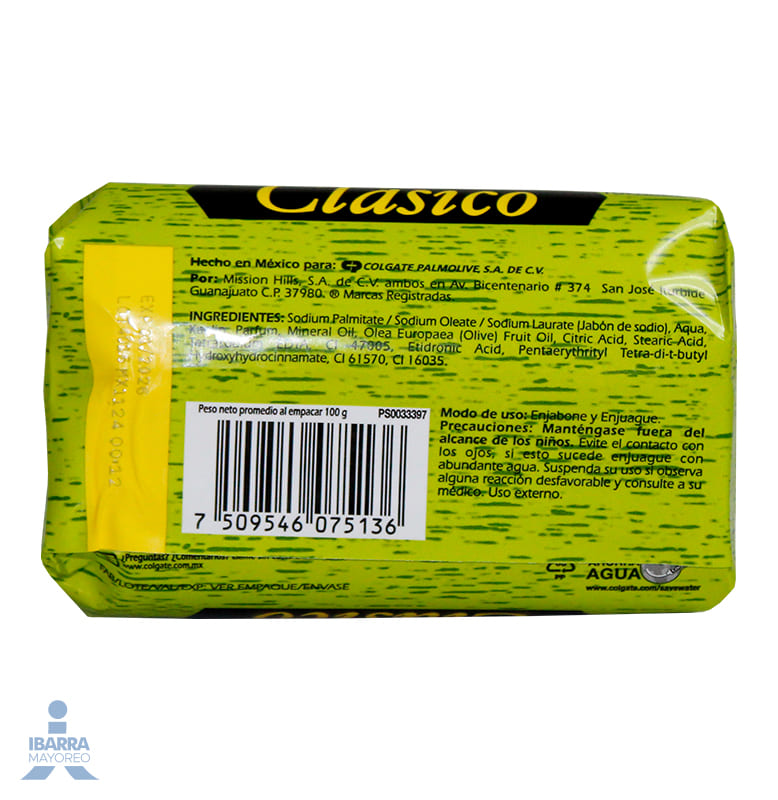 Jabón de tocador Palmolive Clásico 100 g