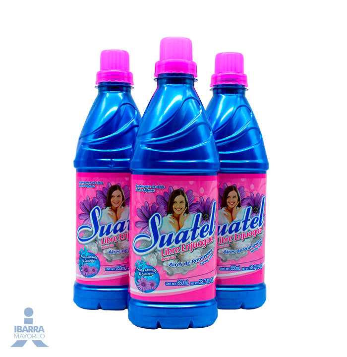 Suavizante Suatel Libre Enjuague Aires de Primavera 850 ml