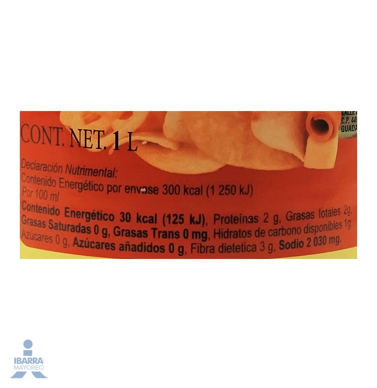 Salsa Picante Costa Brava Roja1 L