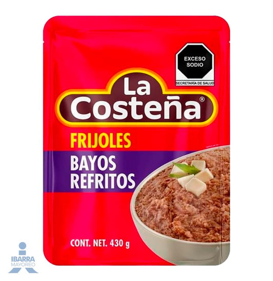 Frijol Bayo Refrito La Costeña Bolsa 430 g
