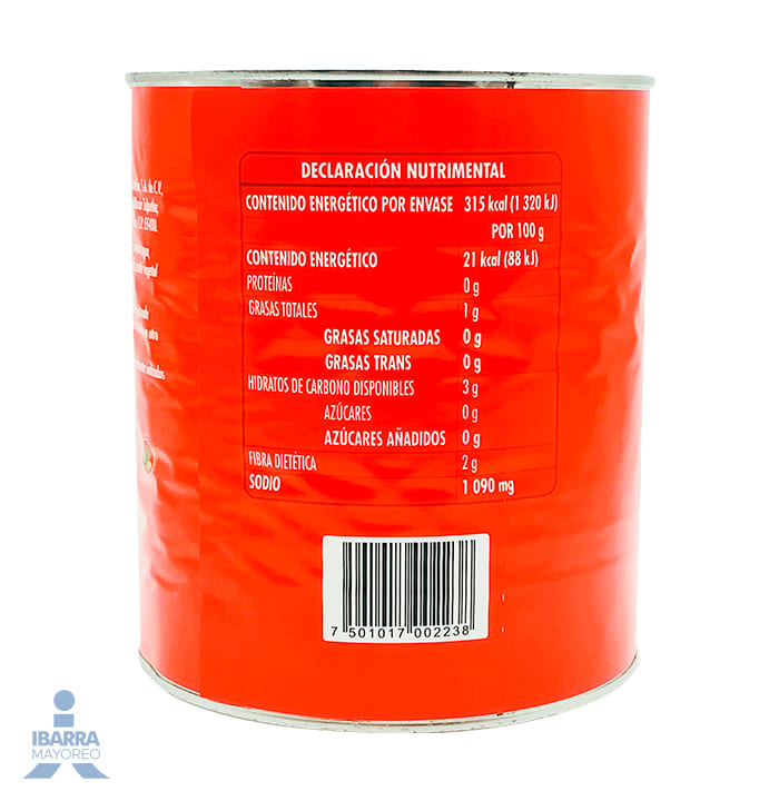 Chiles Jalapeños Picados La Costeña 2.9 kg