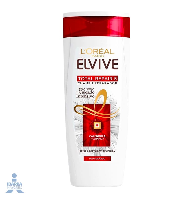 Shampoo Loreal Elvive Reparación Total 5 370 ml