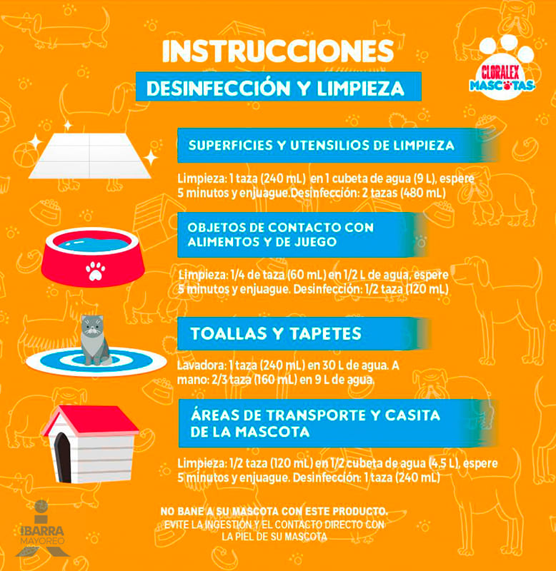 Cloralex Mascotas 3.75 L