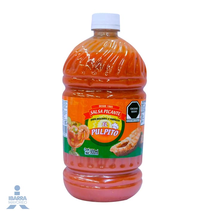 Salsa Picante Roja El Pulpito 900 ml