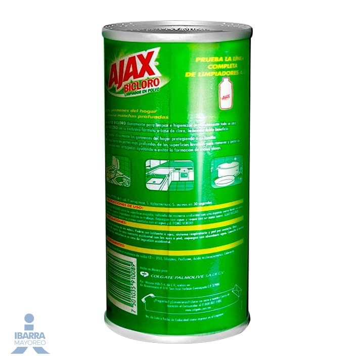 Limpiador Ajax Bicloro 388 g