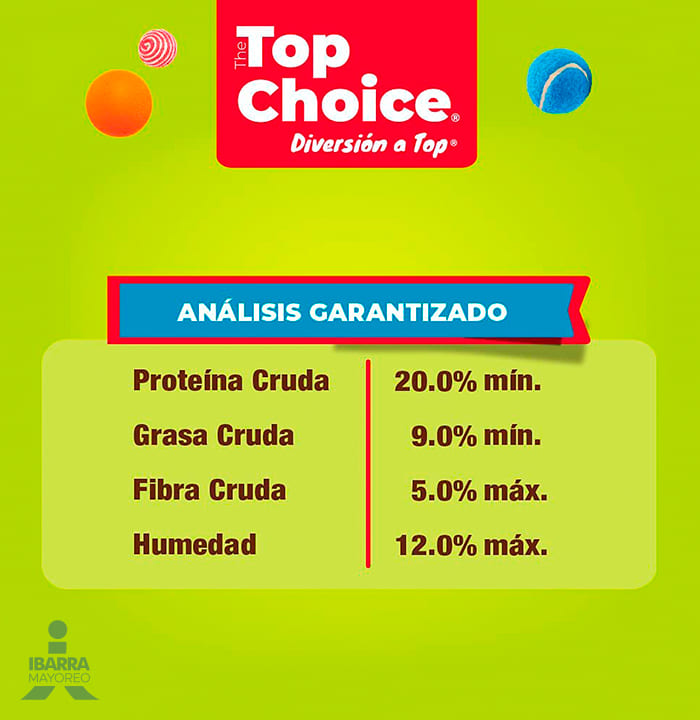 Alimento Ganador Top Choice 25 kg