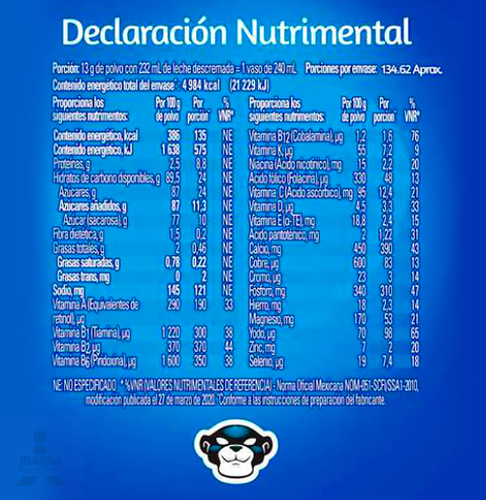 Choco Milk Lata 1.75 kg
