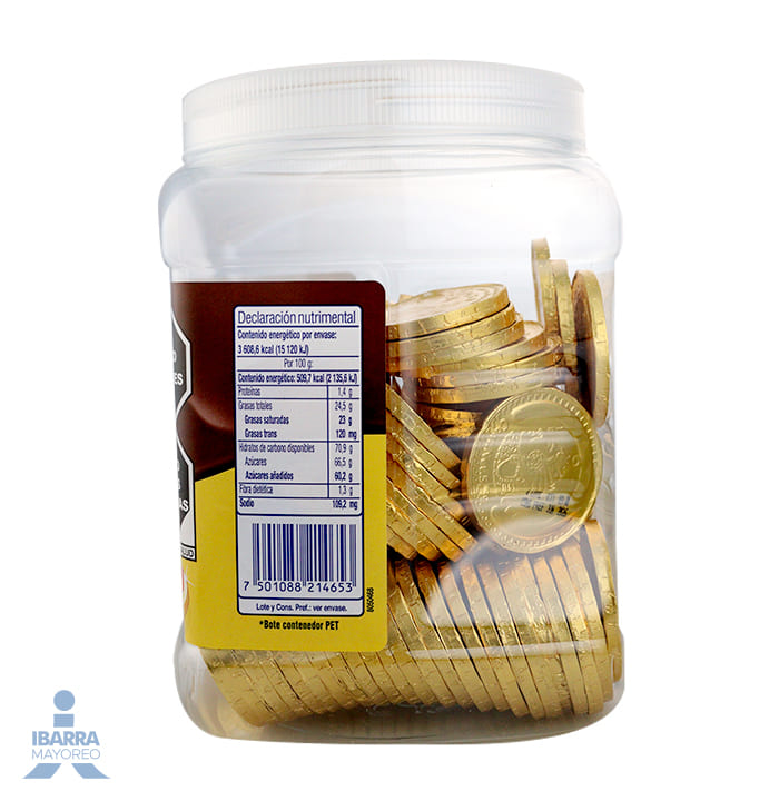 Chocolate Nucita Monedas 120 pzas.