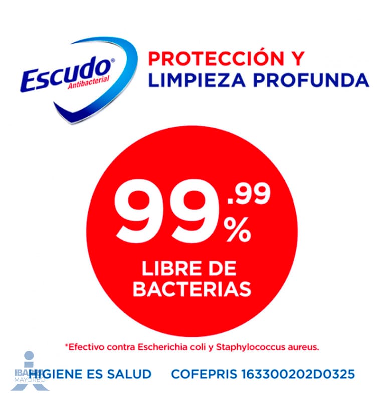 Jabón de tocador Escudo Azul Natura 3/110 g
