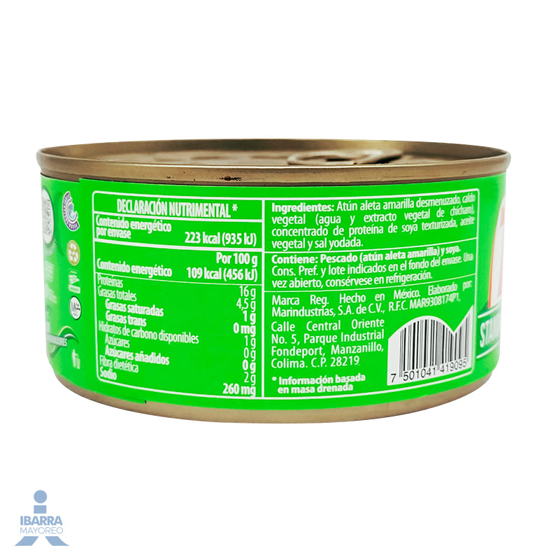 Atún en Aceite Tuny Standard Jumbo 295 g