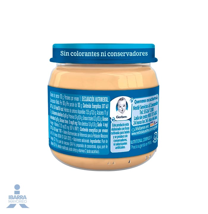 Gerber Colado Frutas Mixtas Etapa 2 100 g