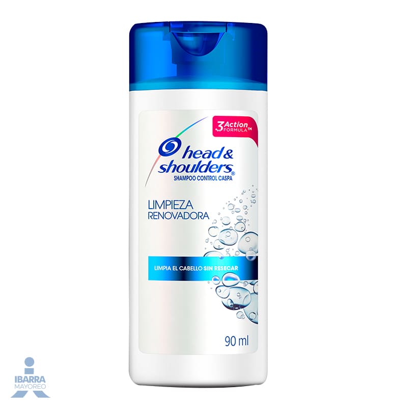 Shampoo Head & Shoulders Limpieza Renovadora 90 ml