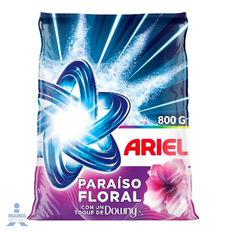 Detergente Ariel Paraíso Floral 800 g