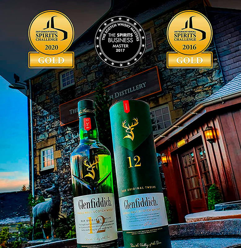 Whisky Glenfiddich 12 Años Single Malt 750 ml