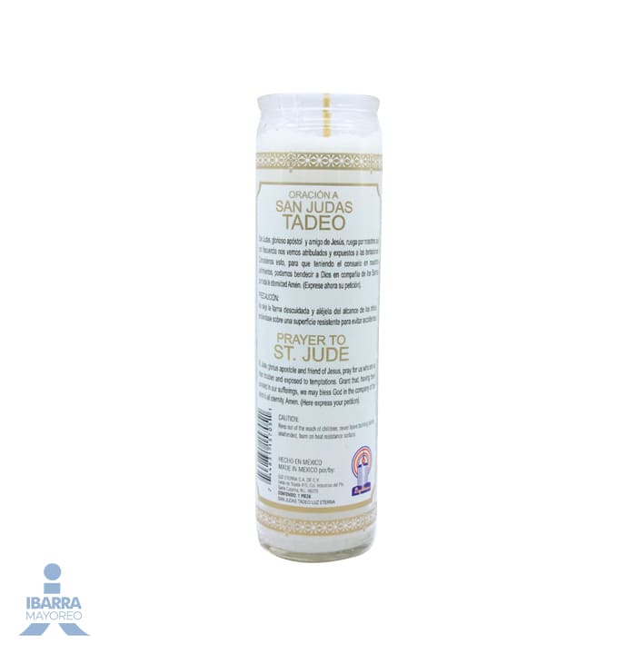 Veladora Luz Eterna Súper Extra San Judas