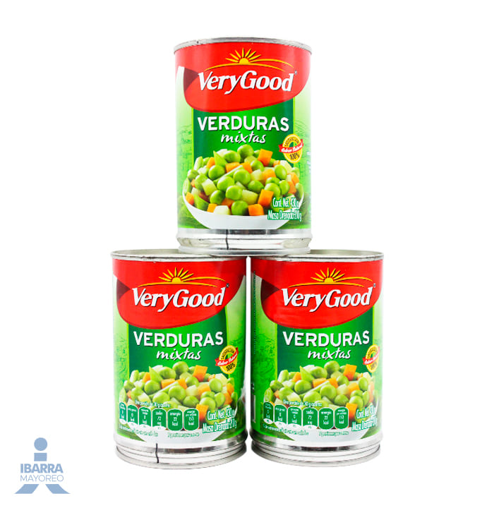 Vegetales Mixtos Very Good 430 g