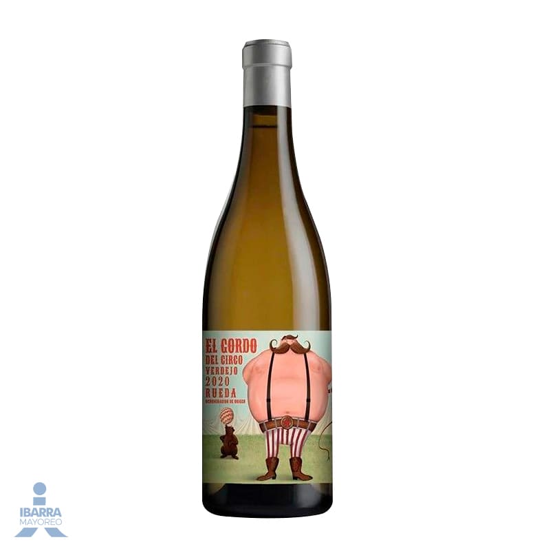 Vino Blanco El Gordo del Circo Rueda 750 ml