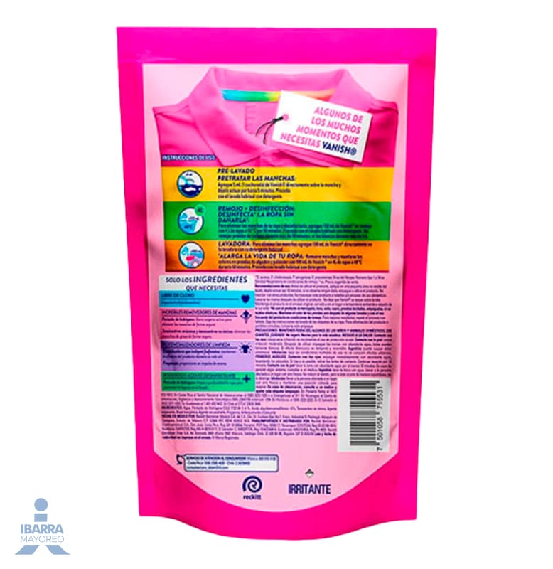 Vanish Pink Gel Doy Pack 150 ml