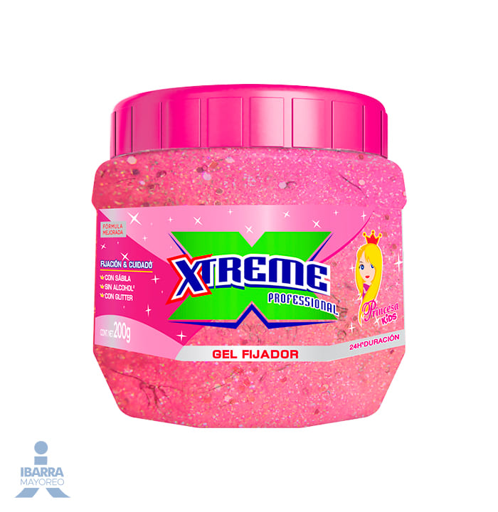Gel Xtreme Kids Princesa 200 g