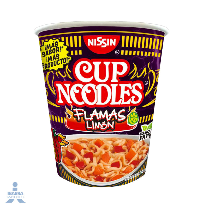 Sopa Nissin Flamas Limón 70 g