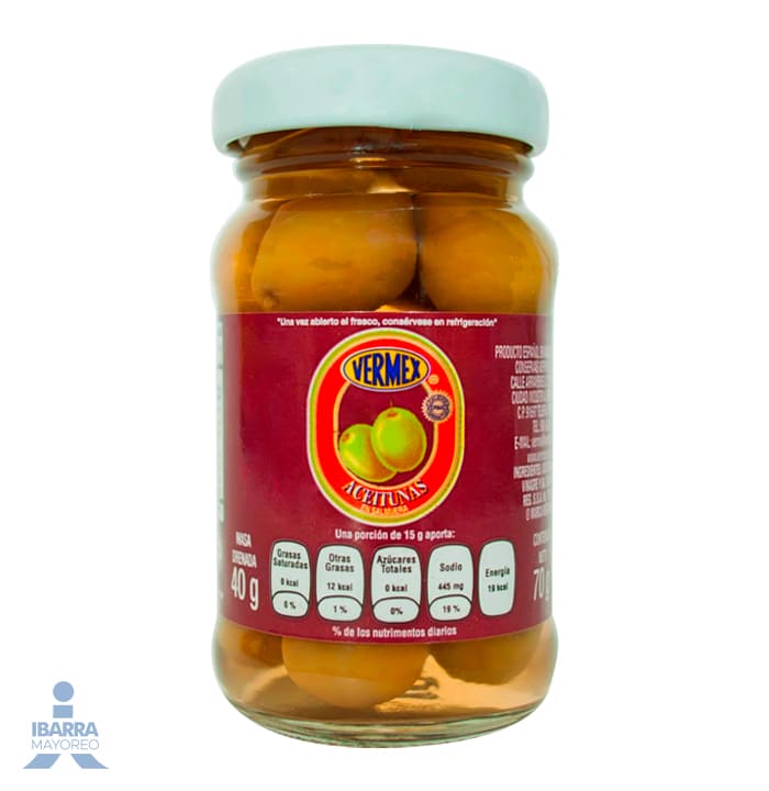 Aceituna Vermex 60 g