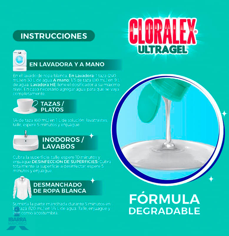 Cloralex Max Control Cloro Ultragel 600 ml
