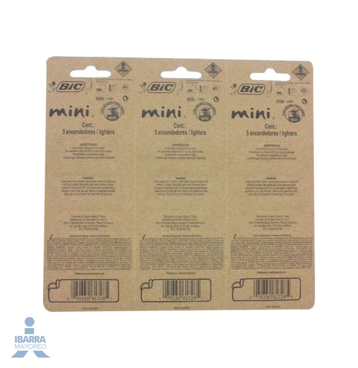 Encendedor Bic Mini
