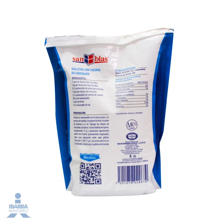 Azúcar Glass San Blas 1 kg