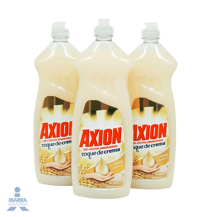Detergente Axion Líquido con Avena 640 ml