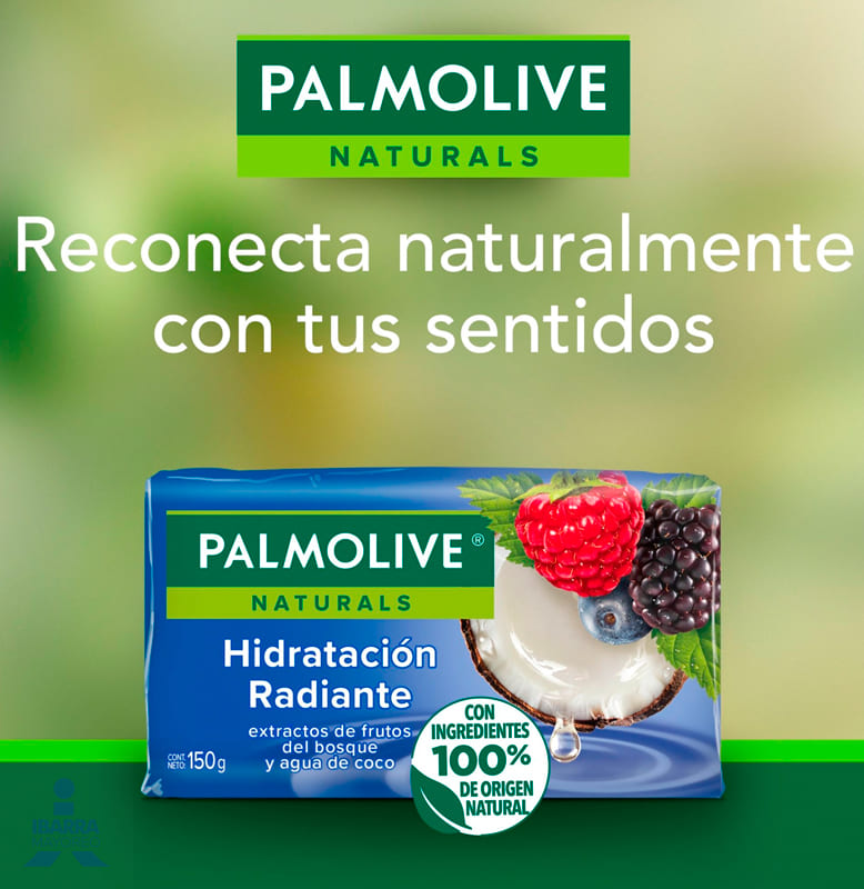 Jabón de Tocador Palmolive Naturals Hidratación Radiante 120 g