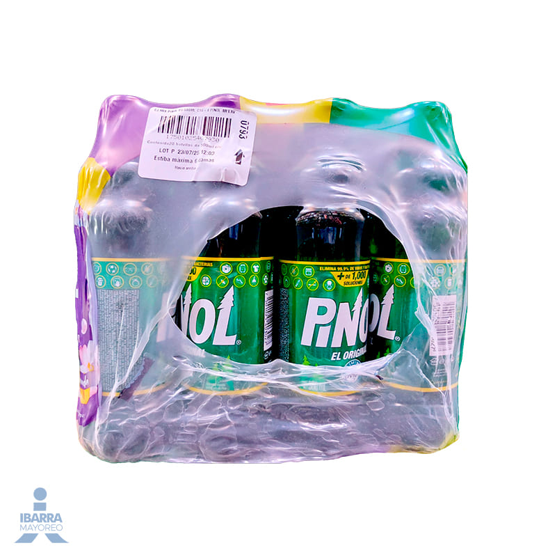 Limpiador Pinol Original 16/500 ml + 4 Pinol Lavanda 500 ml