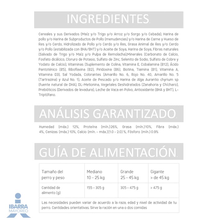 Alimento Pedigree Cachorro 20 kg