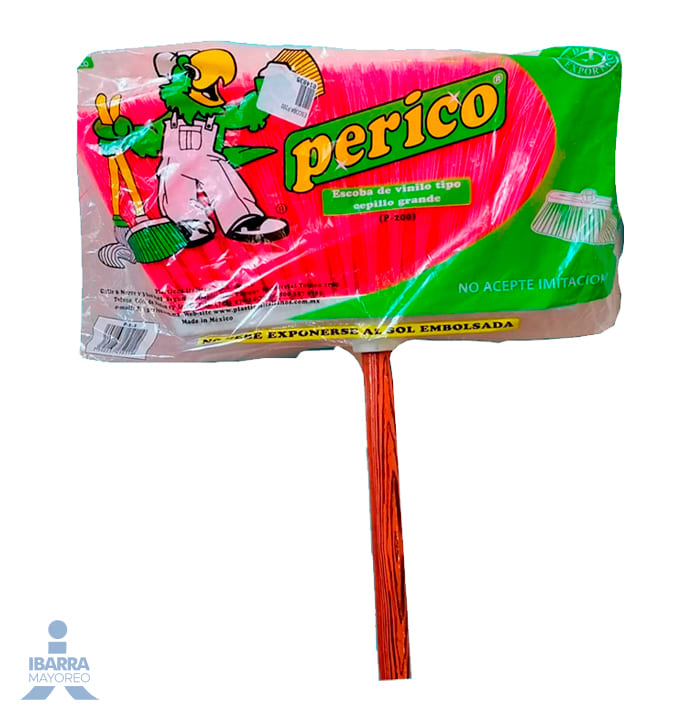 Escoba Perico Cepillo Grande P200