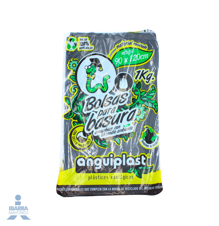 Bolsa para Basura Anguiplast Negra 90 x 120 1 kg