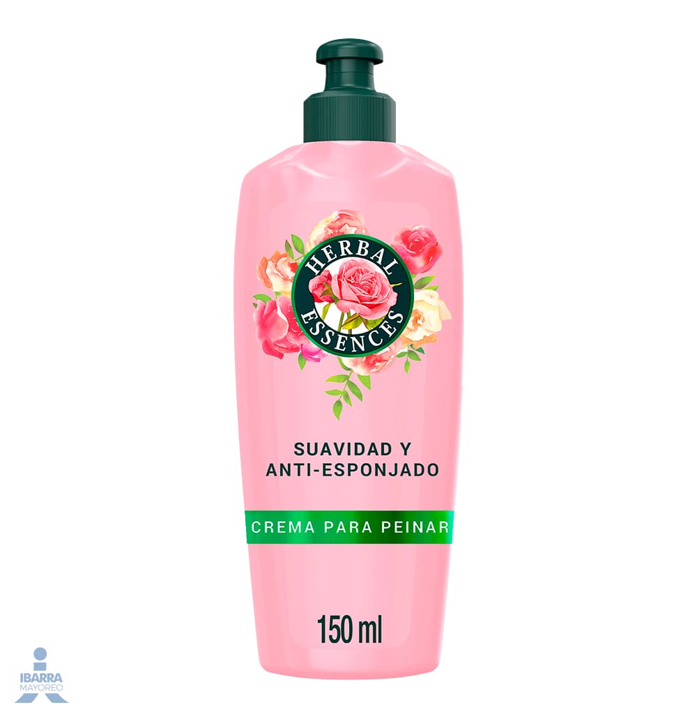 Crema Para Peinar Herbal Essences Suavidad Y Anti Esponjado 150 ml