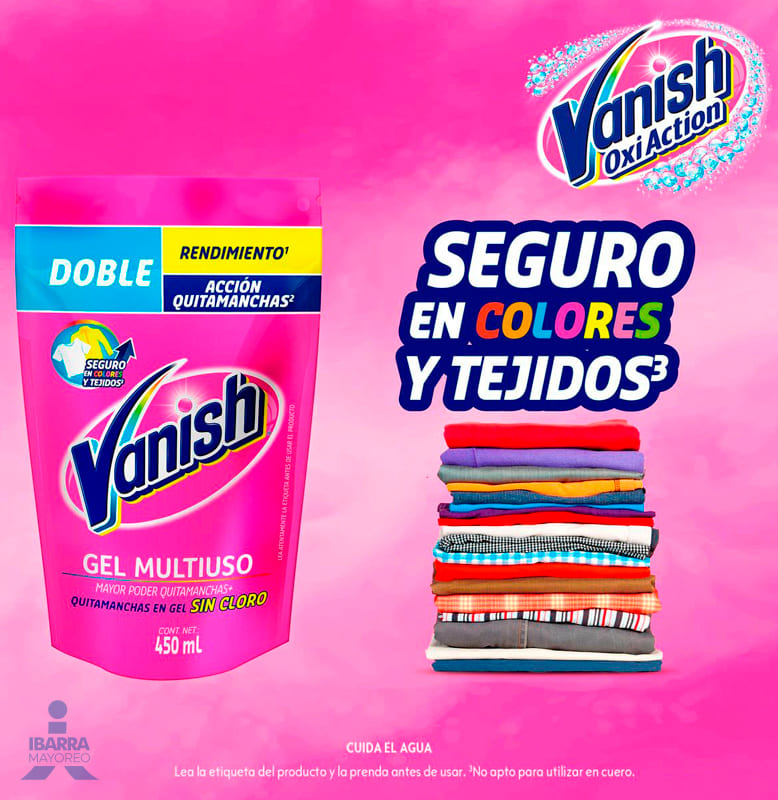 Vanish Quitamanchas Doy Pack 650 ml