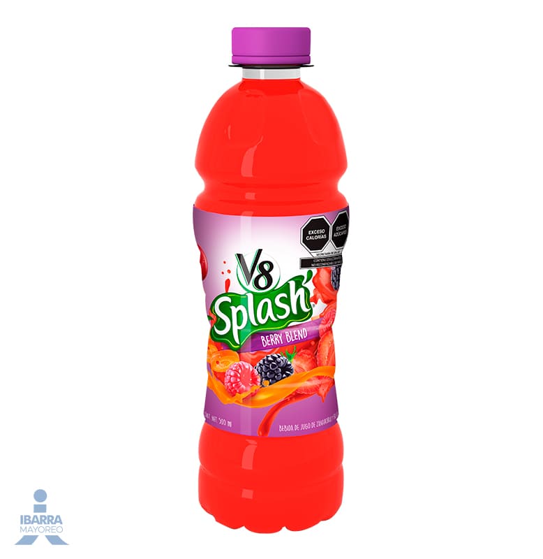 Jugo Splash V8 Berry Blend 500 ml