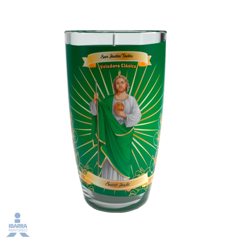 Veladora Mística Clásica San Judas Tadeo