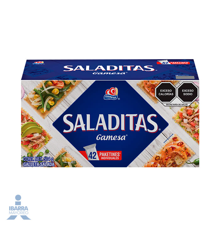 Galletas Gamesa Saladitas 504 g