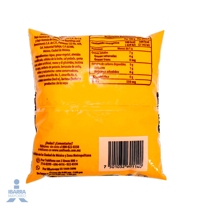 Aderezo para Nachos Rancherito 500 g