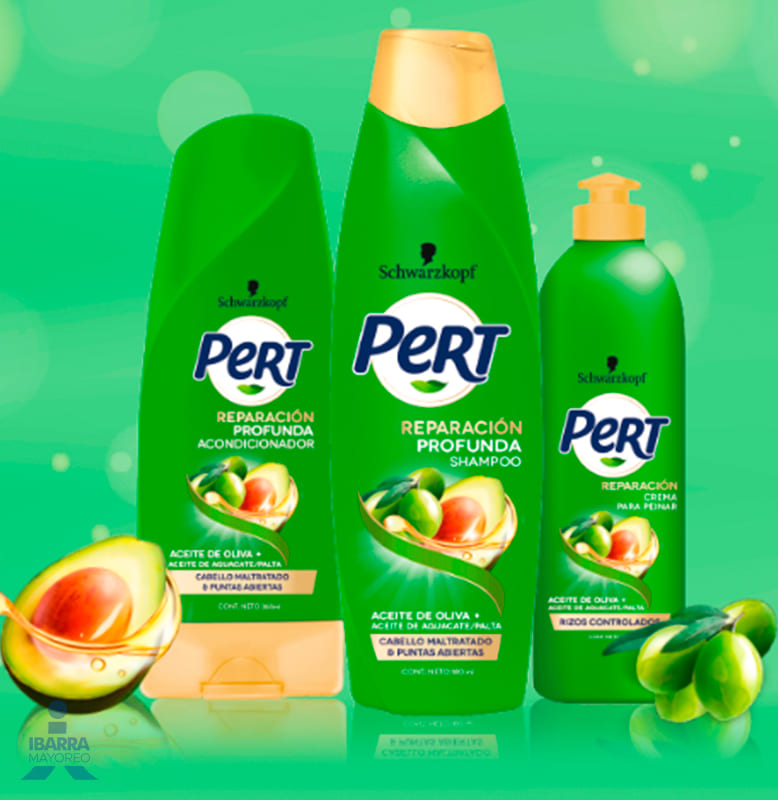 Shampoo Pert Aceite de Oliva 2 en 1 650 ml