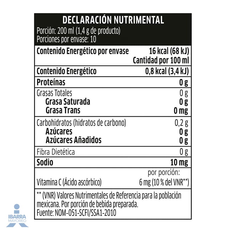 Refresco Tang Limón 14 g