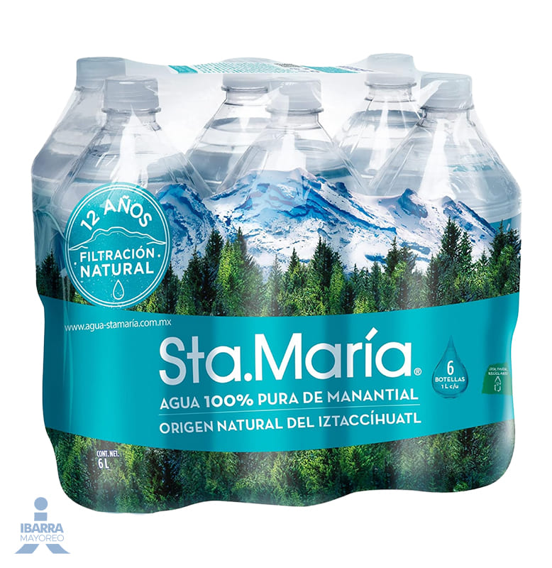 Agua Natural Sta. María 6/1 L