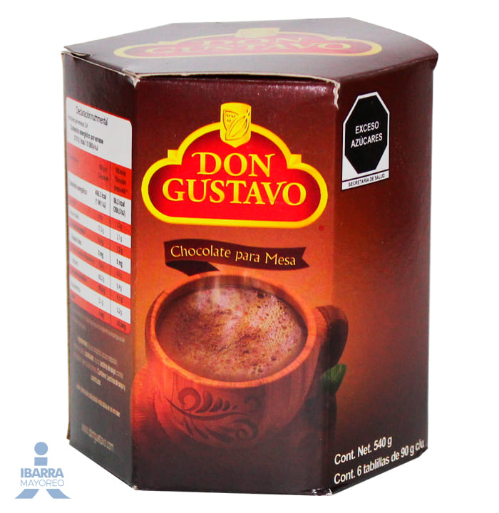 Chocolate Don Gustavo 540 g