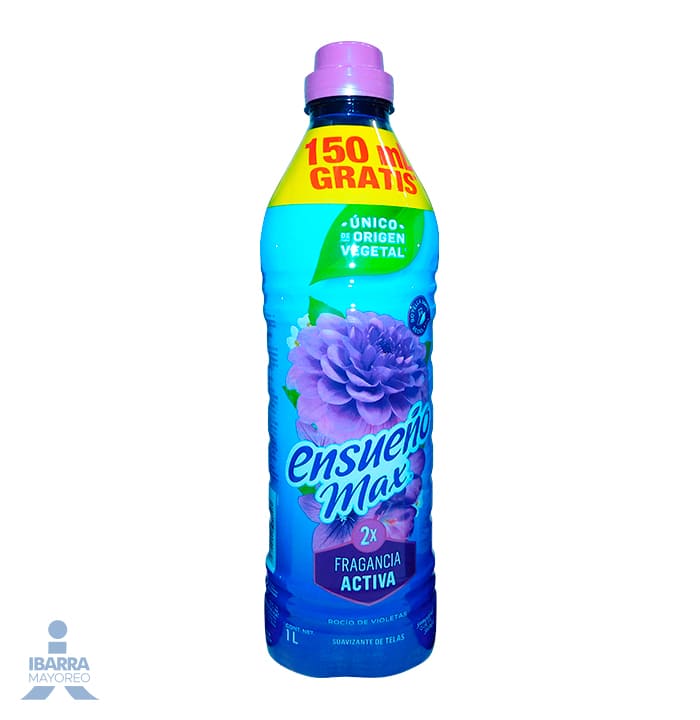 Suavizante Ensueño Max Rocío Violetas 1 L