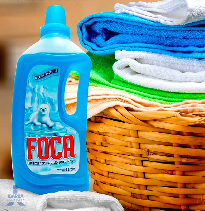 Detergente Líquido Foca 1 L