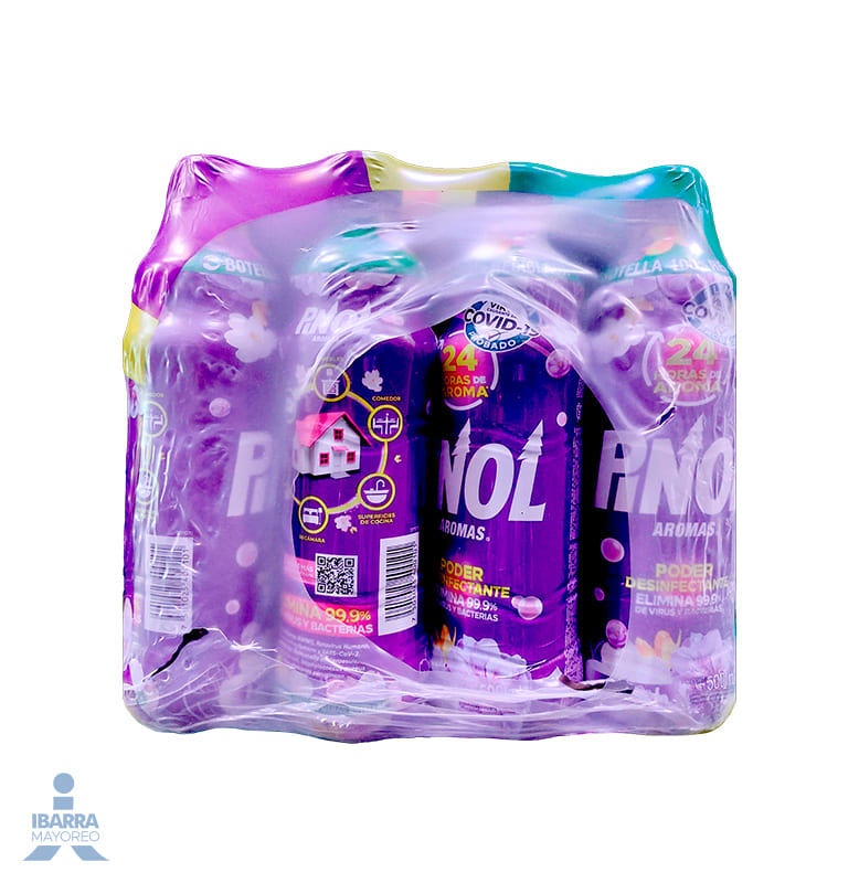Limpiador Pinol Original 16/500 ml + 4 Pinol Lavanda 500 ml