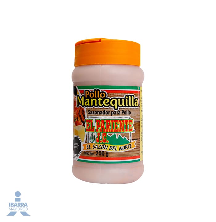 Sazonador para Pollo El Pariente Mantequilla 200 g