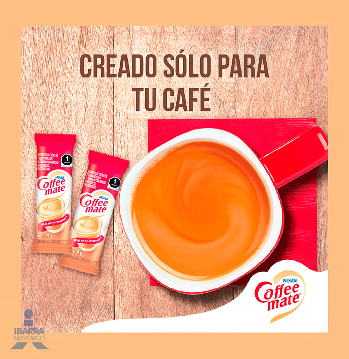 Sustituto de crema para café Coffee Mate Original 200 sobres de 4 g