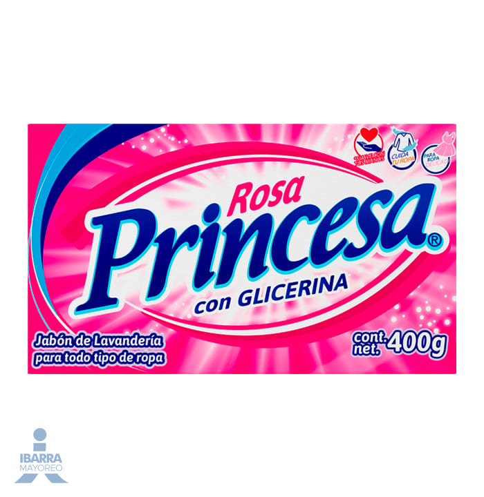 Jabón Princesa Rosa 400 g